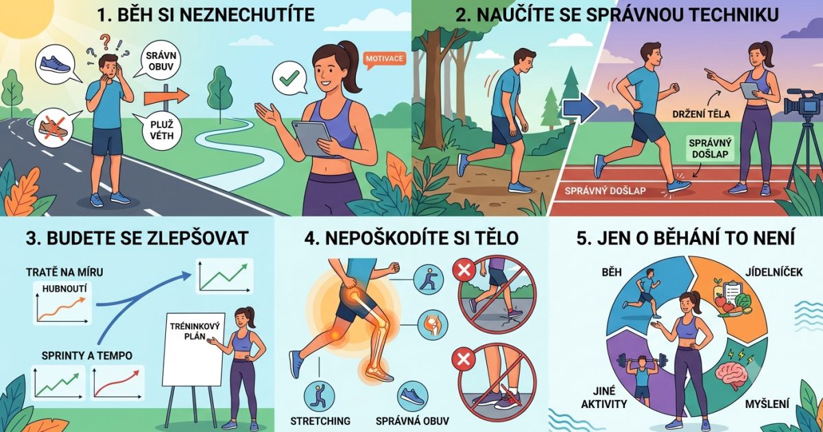 5 důvodů, proč začít běhat pod dohledem trenéra