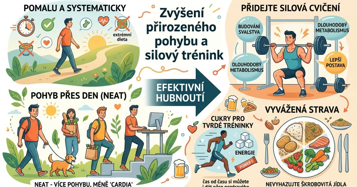 Jak podpořit větší hubnutí?