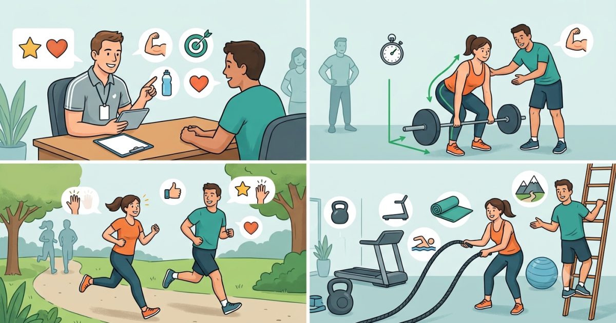 Jak vám pomůže fitness trenér