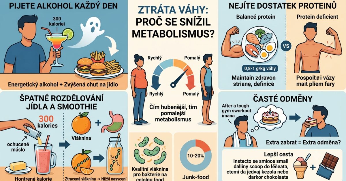Jak zhubnout, když to zdánlivě dále nejde?